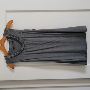 All Saints Gray Chain Link Tank